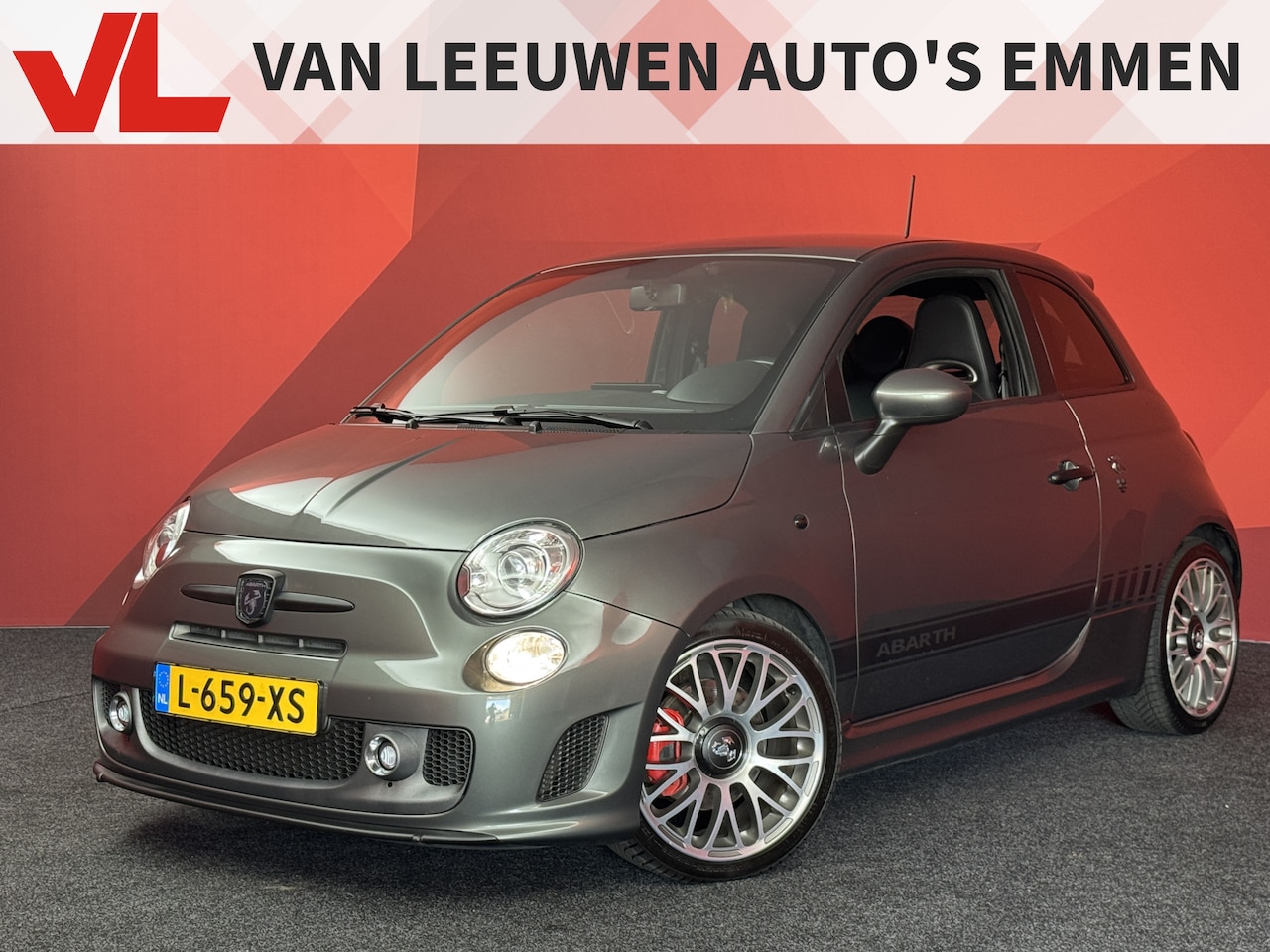 Fiat 500 Abarth - 1.4 T-Jet 595 Turismo | Distributie v.v. | Pdc | Carplay | Leder - AutoWereld.nl