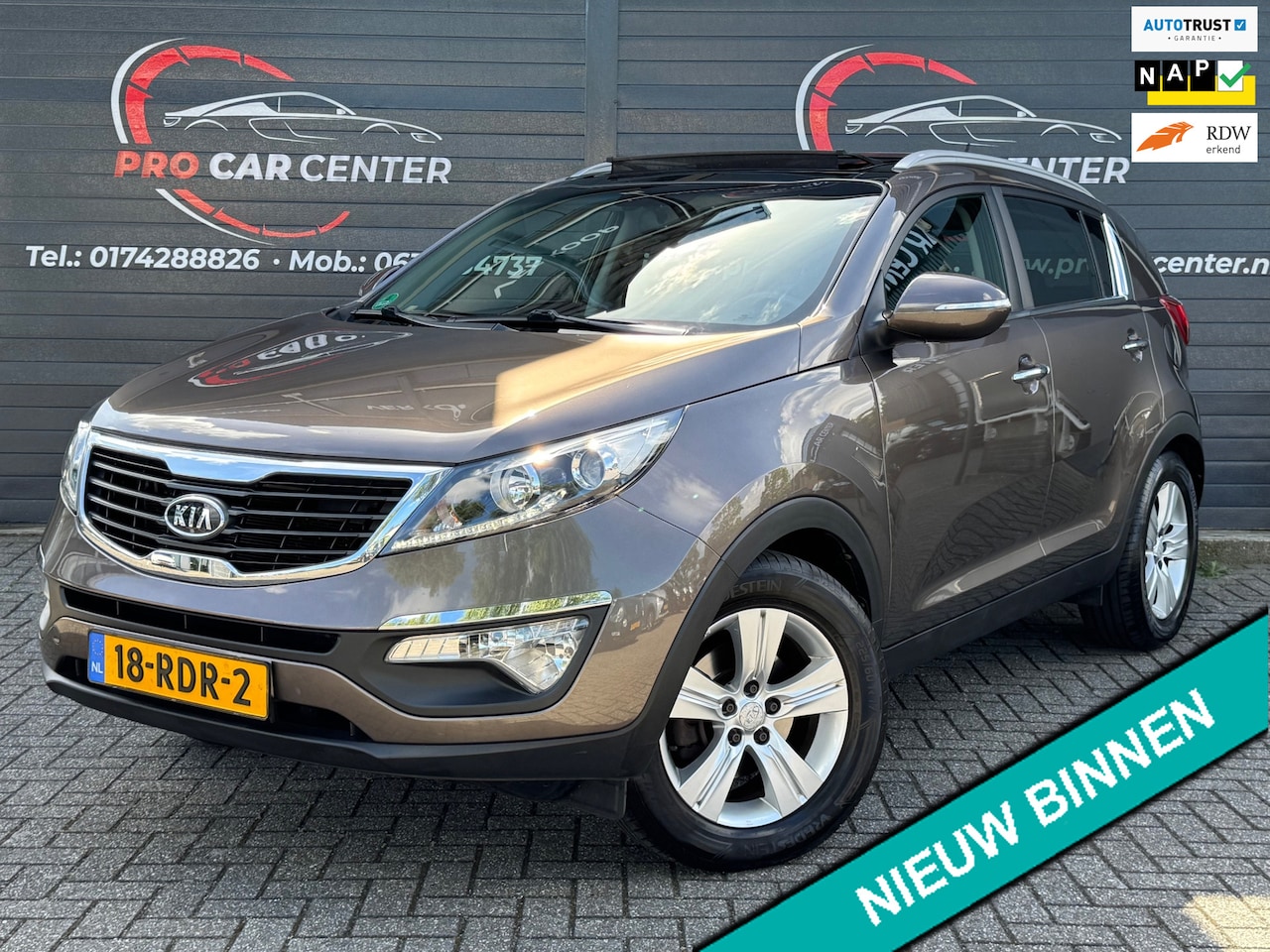 Kia Sportage - 1.6 GDI X-ecutive Plus Pack PANO | CRUISE | CLIMATE | CAM | PDC | XENON | 2e EIGENAAR | NA - AutoWereld.nl