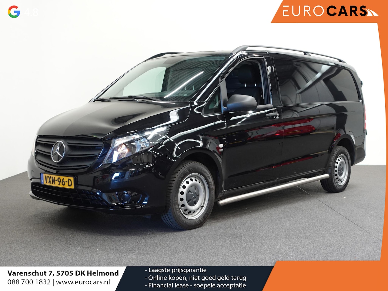 Mercedes-Benz Vito - 114 CDI Lang Automaat Navigatie Airco Bluetooth Camera Trekhaak - AutoWereld.nl