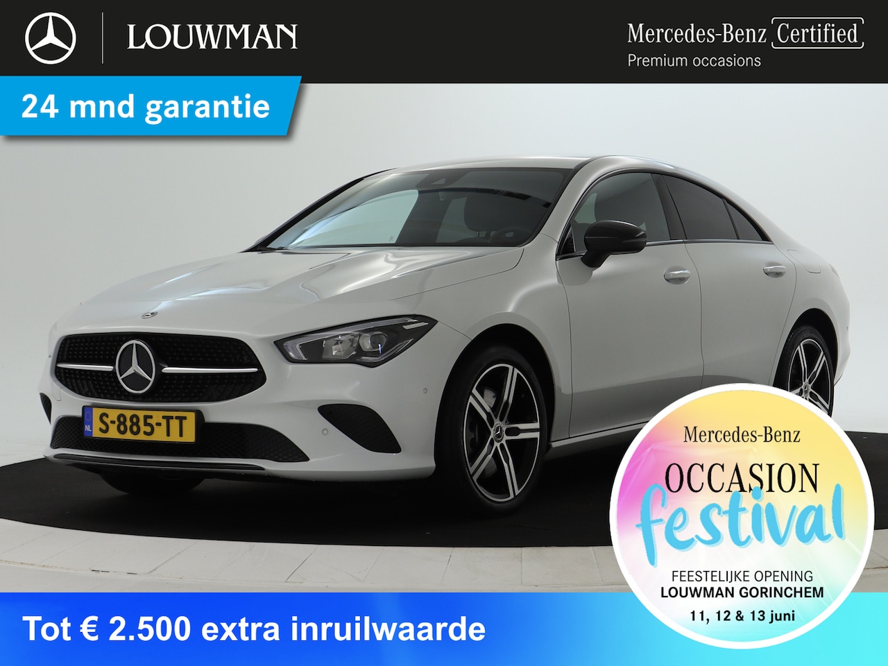Mercedes-Benz CLA-Klasse - 250 e Plug-In Hybride Elektrische achterklep | Smartphone integratie | Keyless Go | Inclus - AutoWereld.nl