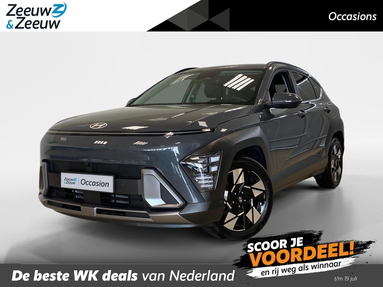Hyundai Kona - 1.6 HYBRID | AUTOMAAT | PREMIUM | NL-AUTO | DEALERONDERHOUDEN | - AutoWereld.nl