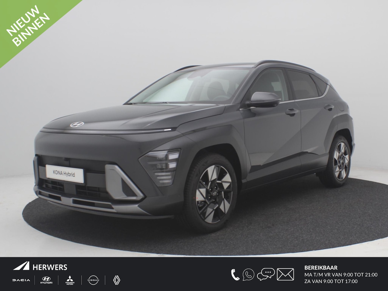 Hyundai Kona - 1.6 GDI HEV Premium / €4500,- Voordeel / Navigatiesysteem / Apple Carplay / Android Auto / - AutoWereld.nl