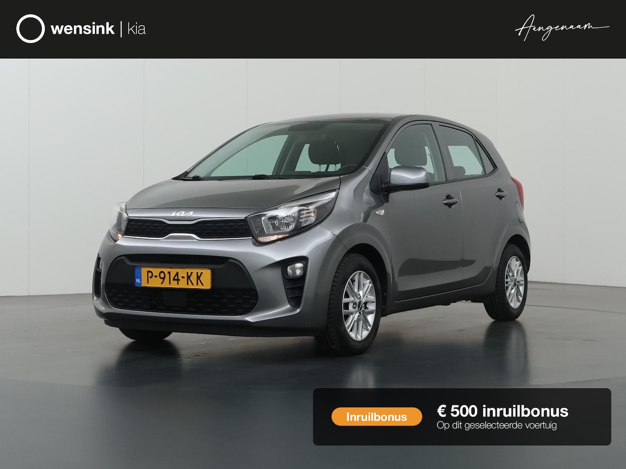 Kia Picanto - 1.0 DPi DynamicLine | Navigatie | Parkeercamera | Airco | Cruise Control | - AutoWereld.nl