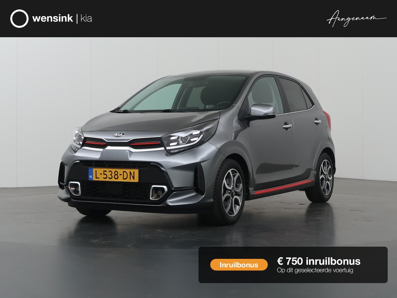 Kia Picanto - 1.0 DPi GT-Line | Navigatie | Parkeercamera | Leder | Apple Carplay/Android Auto | Climate - AutoWereld.nl