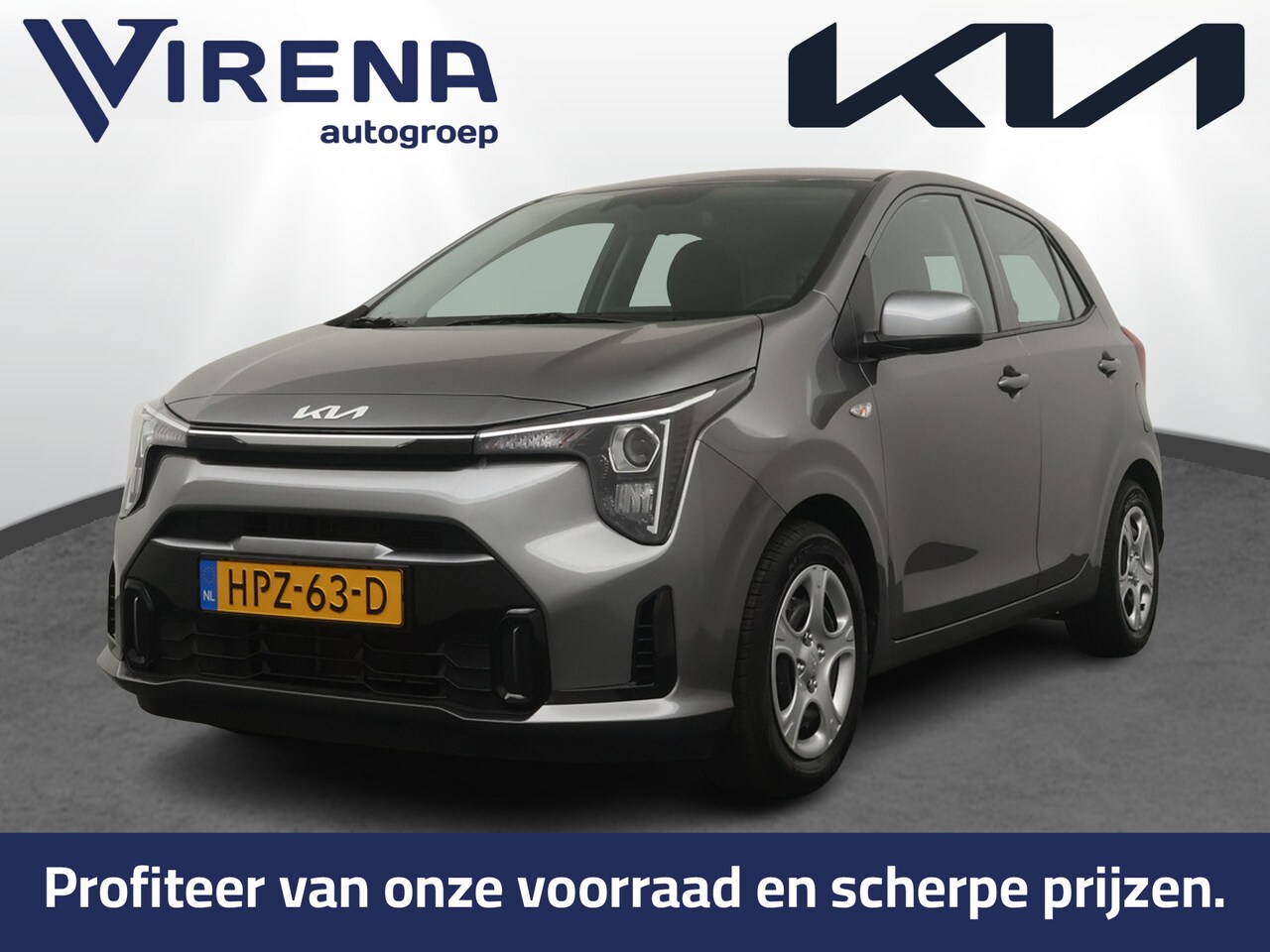 Kia Picanto - 1.0 DPI DynamicLine Airco - Apple Carplay/Andriod Auto - Cruise Control - Navigatie - Fabr - AutoWereld.nl