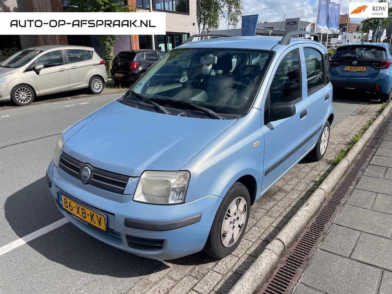 Fiat Panda - 1.2 Dynamic 5drs. Automaat Airco APK NAP - AutoWereld.nl