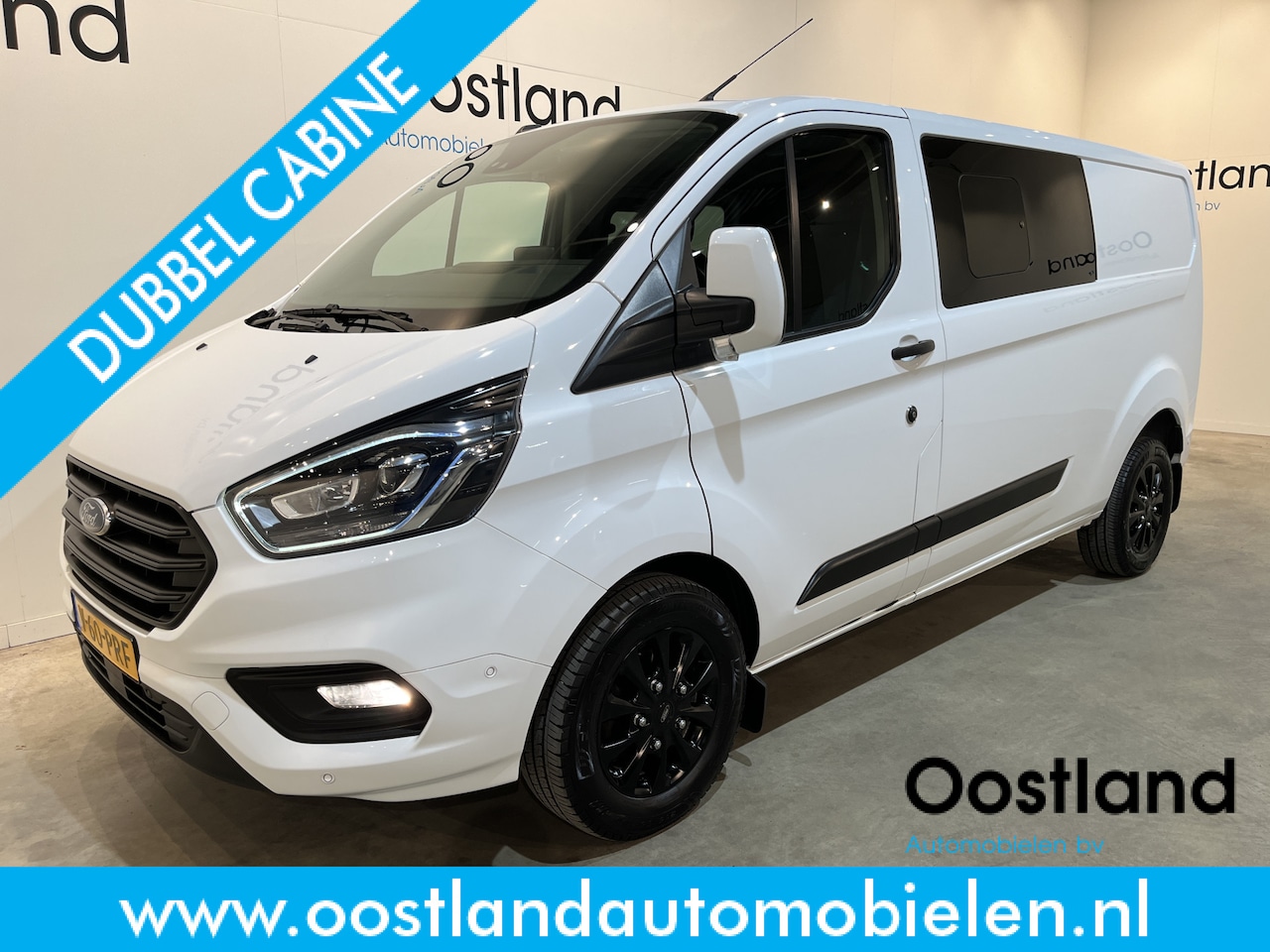 Ford Transit Custom - 2.0 TDCI L2H1 170 PK DC Dubbel Cabine / Euro 6 / Airco / Cruise Control / CarPlay / Camera - AutoWereld.nl