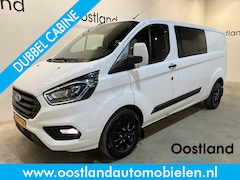 Ford Transit Custom - 2.0 TDCI L2H1 170 PK DC Dubbel Cabine / Euro 6 / Airco / Cruise Control / CarPlay / Camera