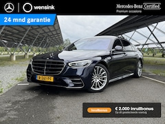 Mercedes-Benz S-klasse - 580 e 4MATIC Lang AMG Line | Panoramadak | Achterasbesturing | Burmester | Head-up display