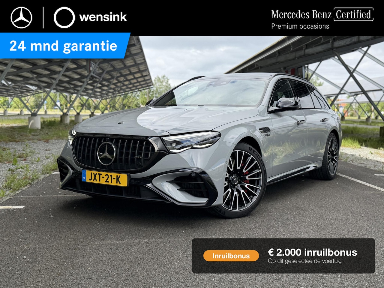 Mercedes-Benz E-klasse Estate - AMG 53 4MATIC+ | Night | AMG performance stoelen | AMG dynamic plus pakket | Panoramadak | - AutoWereld.nl