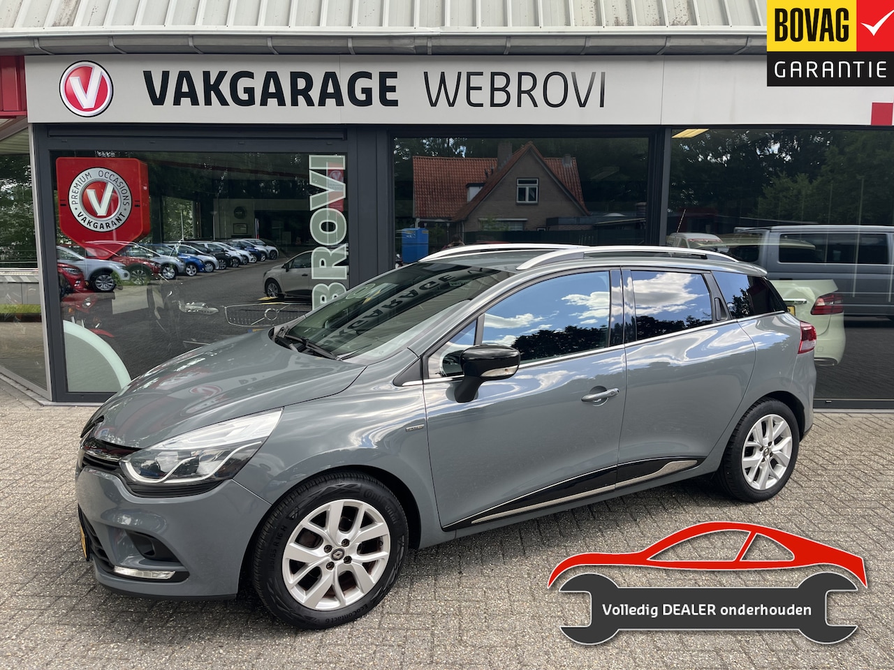 Renault Clio Estate - 0.9 TCe Limited Gris Urban Incl. Beurt - AutoWereld.nl