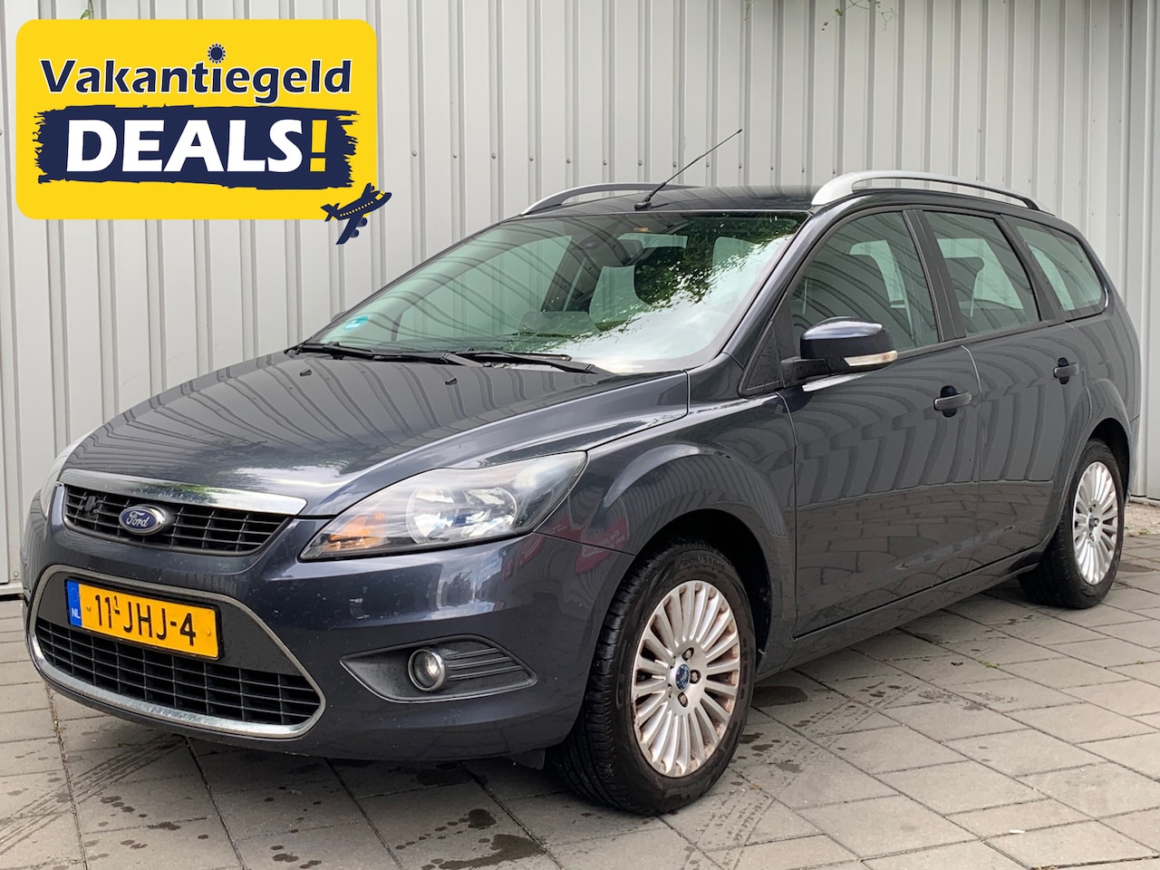 Ford Focus Wagon - 1.8 Titanium Flexi Fuel|Navigatie|Climate Control| - AutoWereld.nl