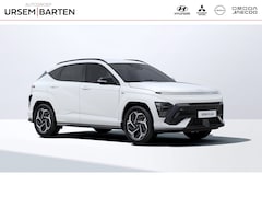 Hyundai Kona - 1.6 GDI HEV N Line | 18-inch lichtmetalen velg, two-tone glanzend zwart | Achterstoelen ve