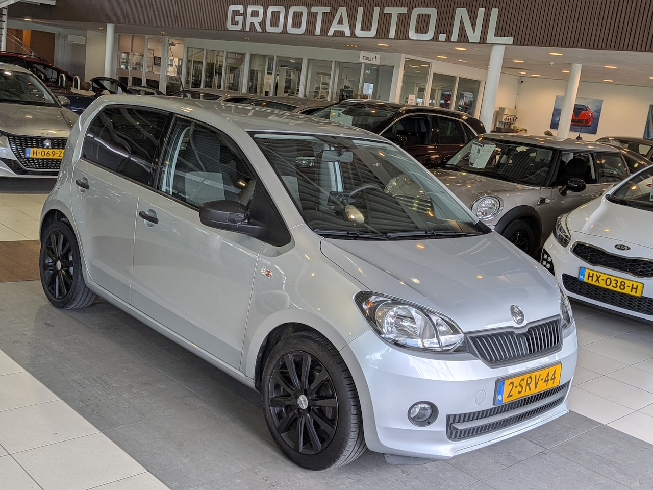 Skoda Citigo - 1.0 Greentech Arctic NAP, Airco, Stuurbekrachtiging - AutoWereld.nl