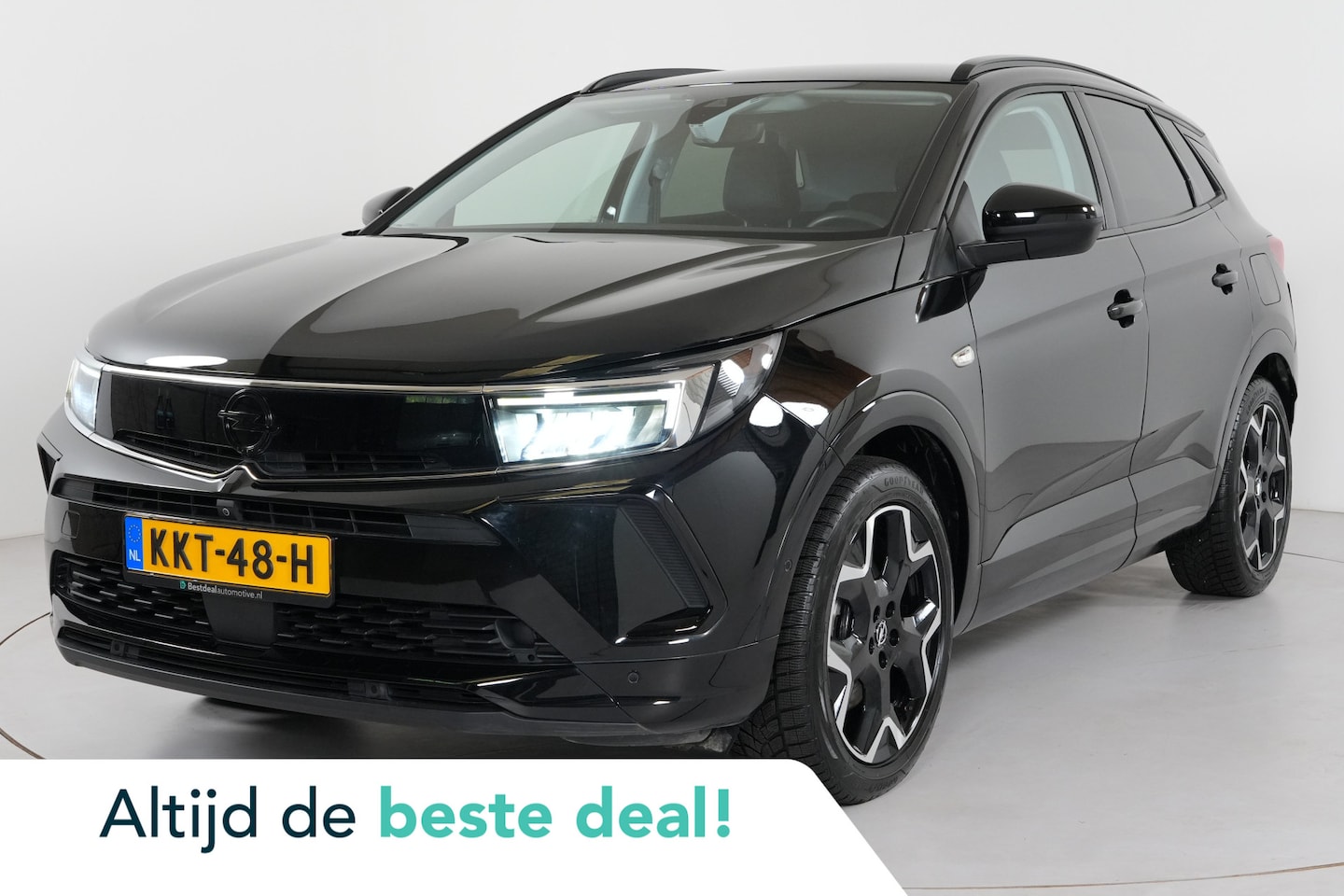 Opel Grandland - 1.6 Turbo Plug-In Hybrid GS Line | Trekhaak | 360° camera | stl. verw./verk. | Leder | - AutoWereld.nl