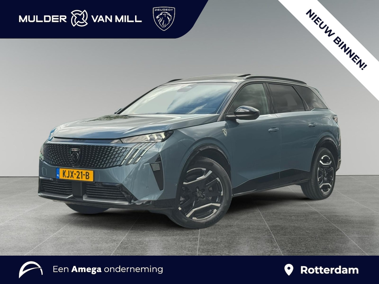 Peugeot e-5008 - GT EV 73kWh 210pk | ALCANTARA | MASSAGE | SCHUIF/KANTELDAK | 360° CAMERA | NAVI | ADAPTIVE - AutoWereld.nl