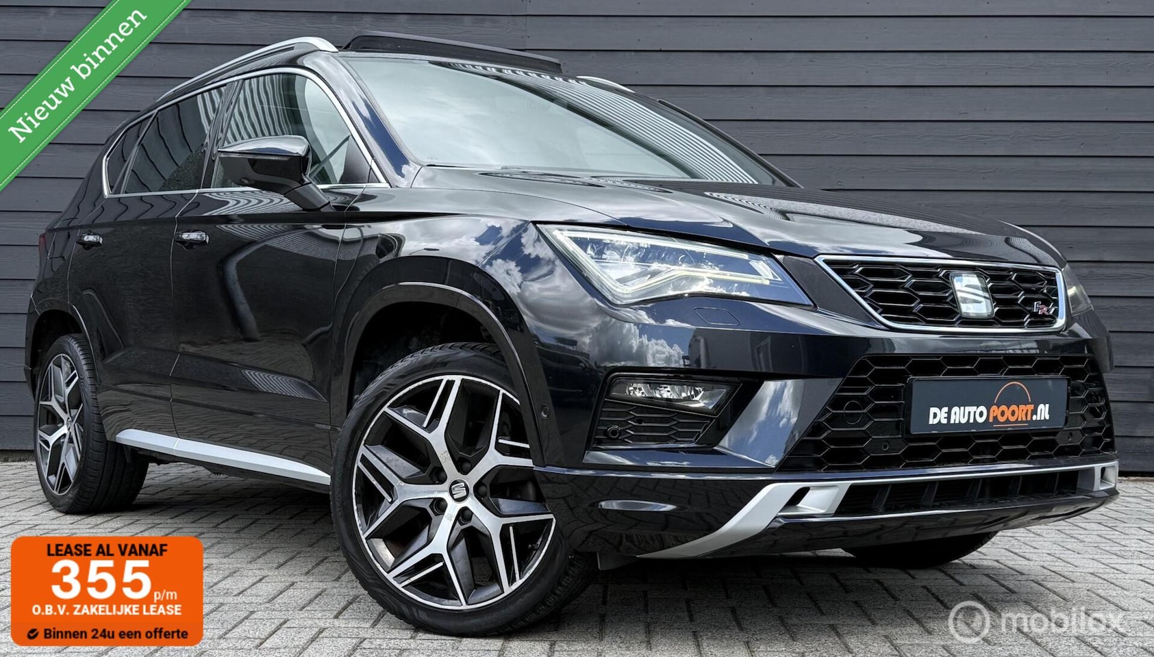 SEAT Ateca - 1.5 TSI FR Intense DSG Pano.dak/Trekhaak/Viritual/LED - AutoWereld.nl