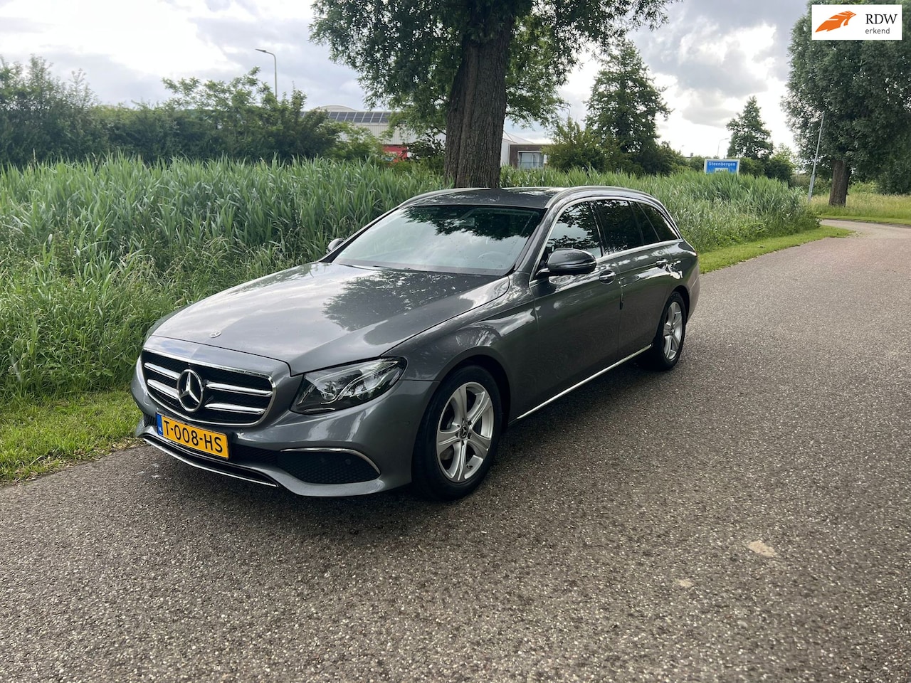 Mercedes-Benz E-klasse Estate - 220 d Advantage 360-Camera Pdc Navi Cruise Clima Leder Bekleding Memory - AutoWereld.nl