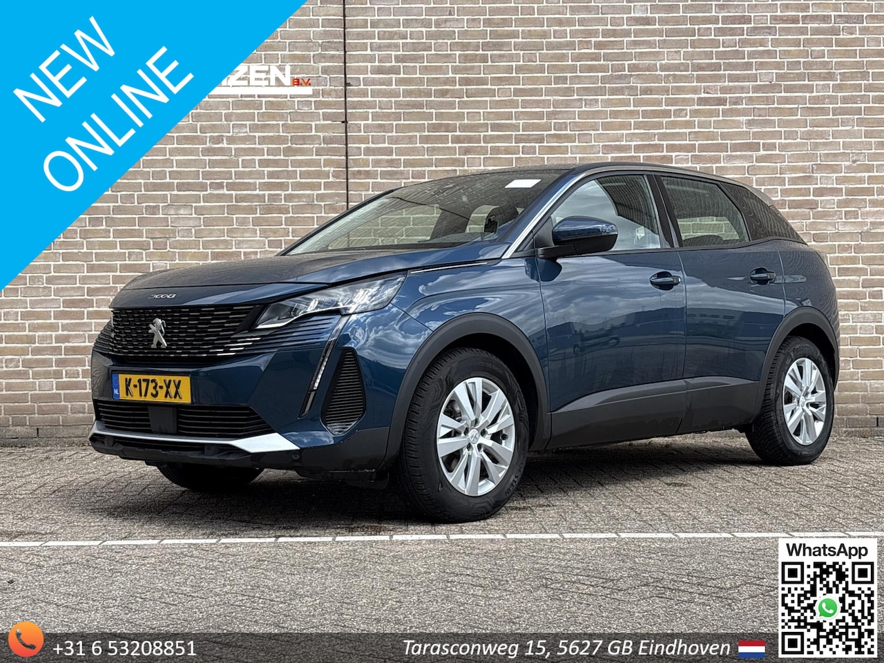 Peugeot 3008 - 1.2 PureTech Blue Lease Active | € 9.450,- NETTO! | Climate | Cruise | Navi | Camera | APK - AutoWereld.nl