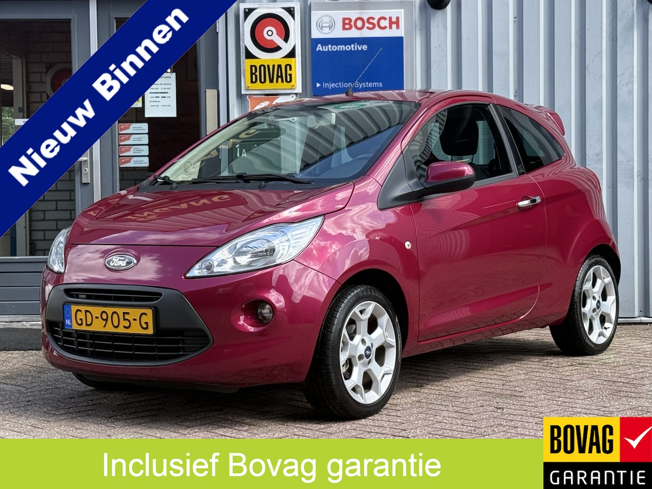 Ford Ka - 1.2 Titanium X | 12 MAAND BOVAG GARANTIE | AIRCO | LICHTMETAAL | - AutoWereld.nl