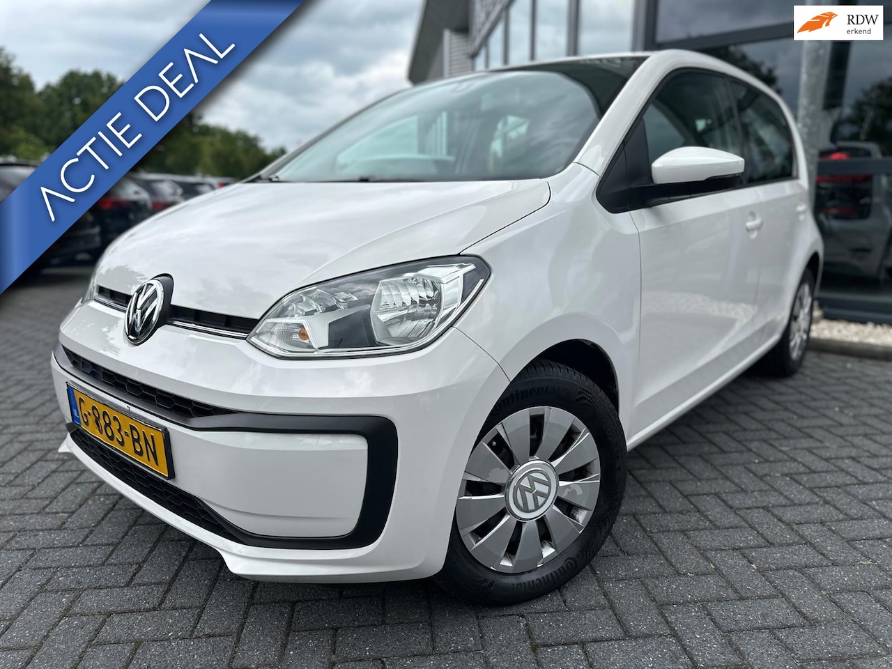 Volkswagen Up! - 1.0 BMT move up! | Airco | 5 DEURS | BTW | DAB+ | Dealer onderhouden | ORG NL | - AutoWereld.nl