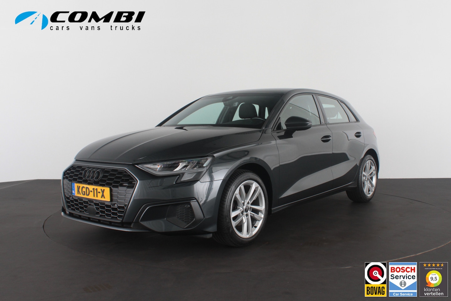 Audi A3 Sportback - 30 TFSI Pro Line > 17 inch/Manhattan Gray/Navigatie... - AutoWereld.nl