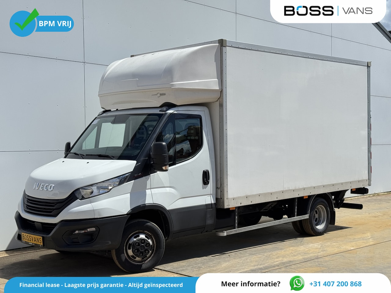 Iveco Daily - 35C16 3.0 Laadklep Airco Cruise Control Bakwagen Koffer Meubelbak - AutoWereld.nl