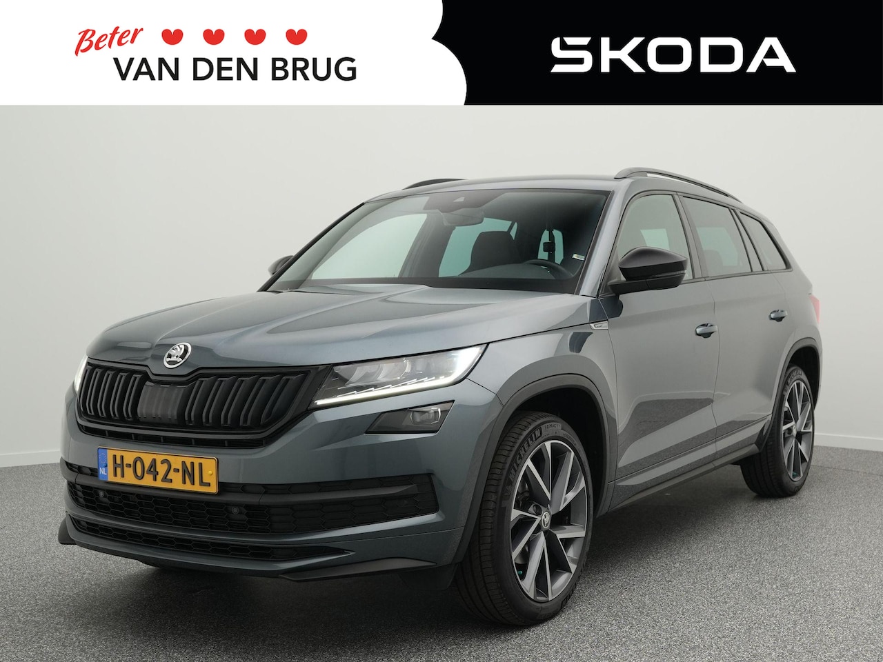 Skoda Kodiaq - 1.5 TSI 150pk AUTOMAAT Sportline Business | Trekhaak | Adaptieve cruise control | CANTON A - AutoWereld.nl