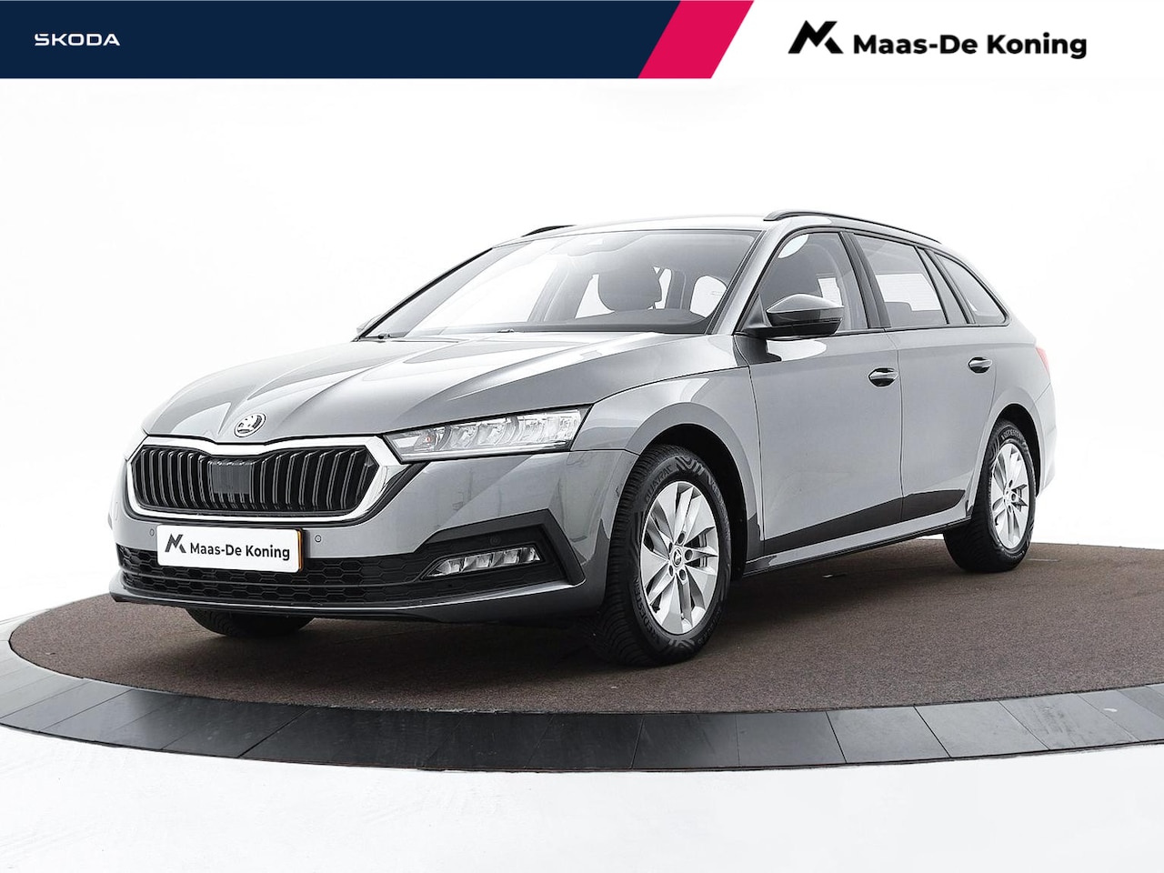 Skoda Octavia Combi - 1.5 150 pk TSI e-TEC Business Edition · Apple/Android Car Play · Navigatie · P-Sensoren · - AutoWereld.nl