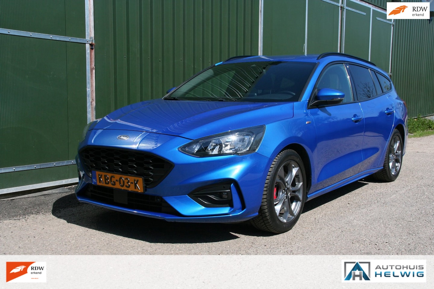 Ford Focus Wagon - 1.0 EcoBoost Hybrid ST Line Business 1.0 EcoBoost Hybrid ST Line Business, 155 PK VIRTUEEL, NAVI, CAMERA, STOEL STUUR RUIT VERW - AutoWereld.nl