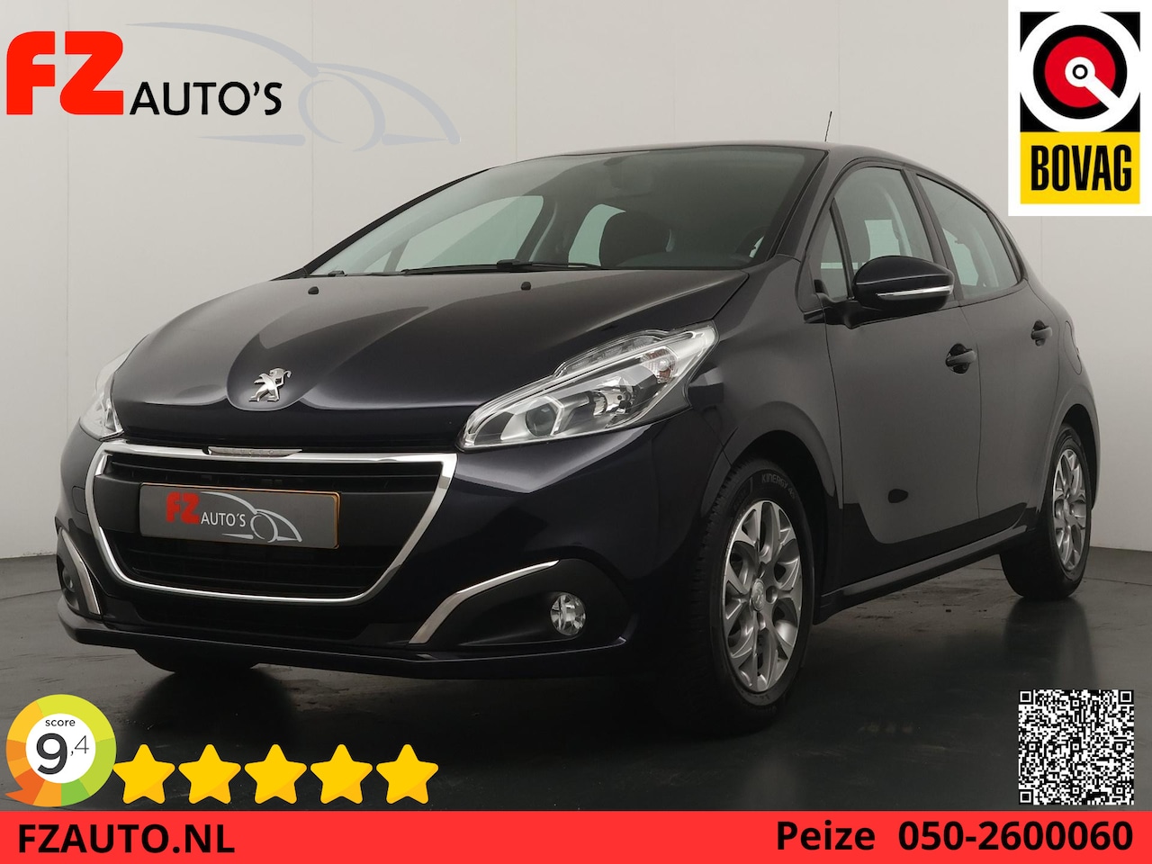 Peugeot 208 - 1.2 PureTech Blue Lease Active - Navigatie - Cruise Control - Lichtmetalen Velgen - AutoWereld.nl