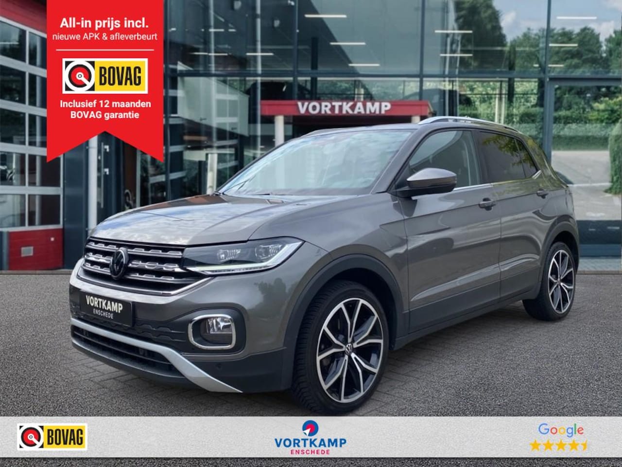 Volkswagen T-Cross - 1.0 TSI DSG STYLE CAMERA/ACC/LED/STOELVERW/NAVI - AutoWereld.nl
