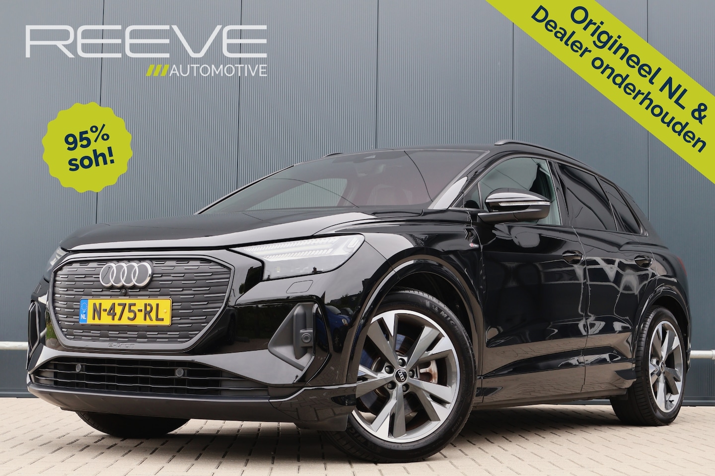 Audi Q4 e-tron - 40 77 kWh S Competition Launch edition | 95% soh! | Head-up | ACC | 20 Inch | Camera | Sto - AutoWereld.nl