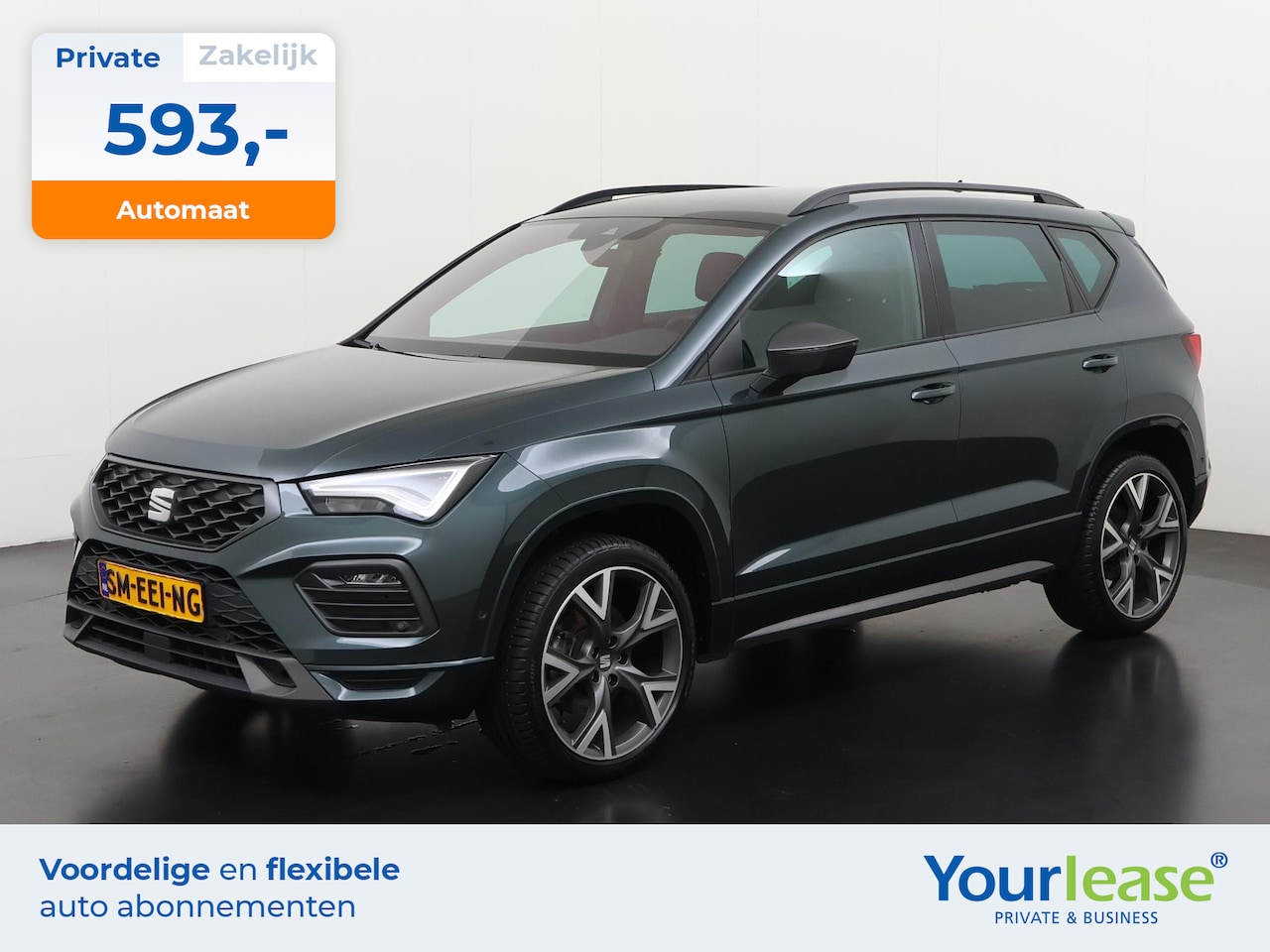 SEAT Ateca - 1.5 TSI FR DSG | All-in 593,- Private Lease | Direct uit voorraad - AutoWereld.nl