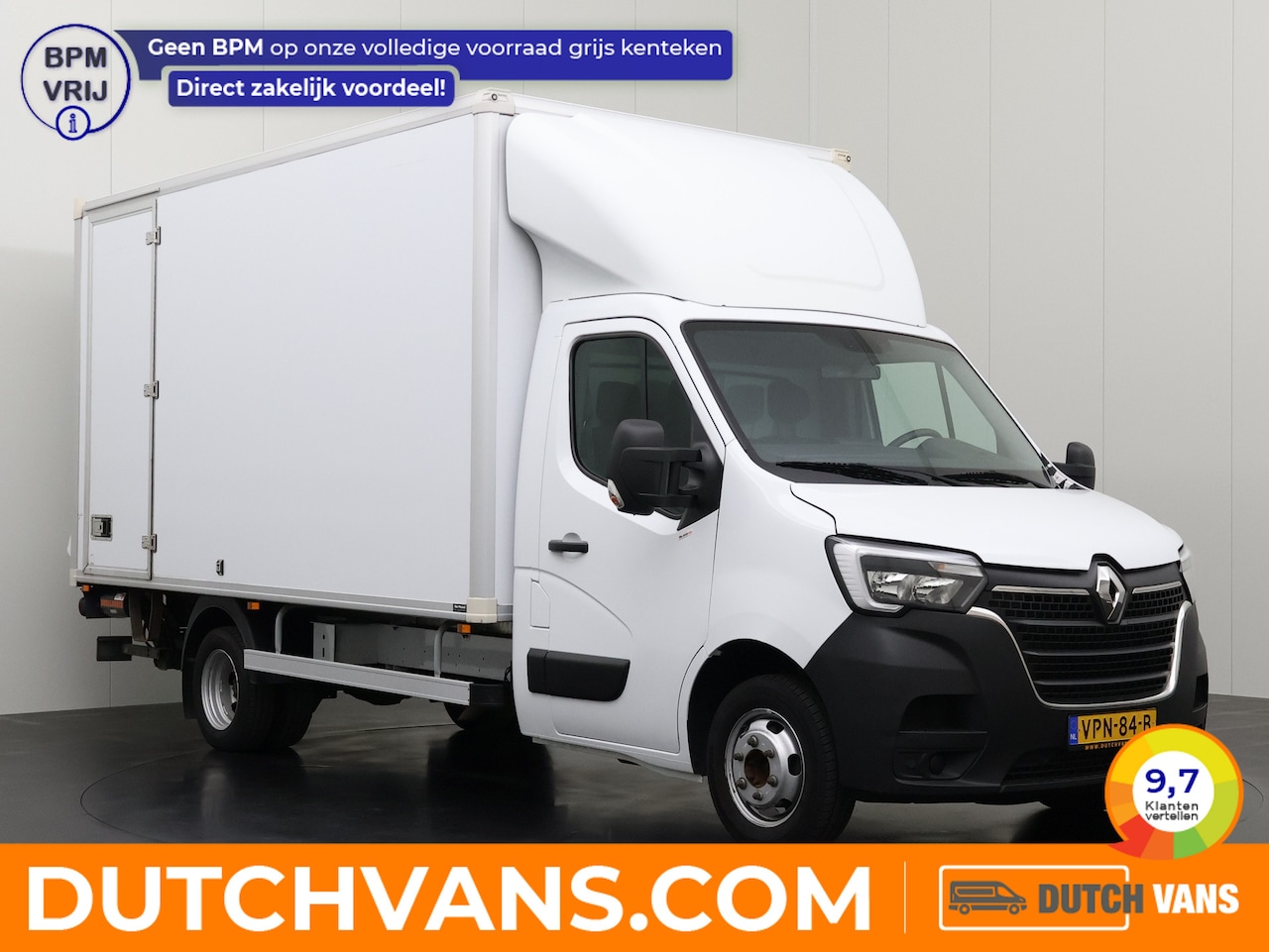 Renault Master - 2.3DCi 165PK Bakwagen+Laadklep | Navigatie | Multimedia | Airco | 3-Zits - AutoWereld.nl
