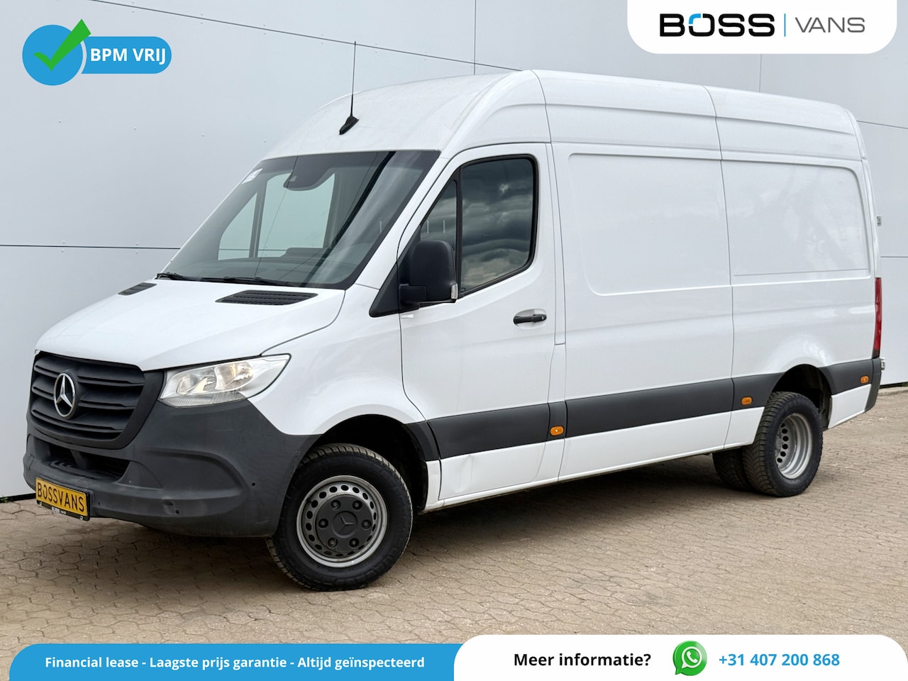 Mercedes-Benz Sprinter - 516 2.2 CDI L2H2 Dubbellucht 10 Inch MBUX 3,5t Trekhaak Climate Control Navigatie Parkeers - AutoWereld.nl