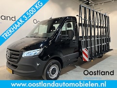 Mercedes-Benz Sprinter - 317 CDI L3 RWD Automaat Open Laadbak met Glasresteel / Euro 6 / Trekhaak 3500 KG / Airco /