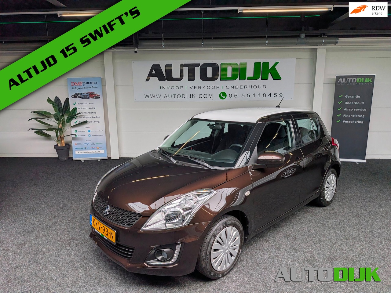 Suzuki Swift - 1.2 Bison Brown | 38.440 KM | Cruise | *Carplay - AutoWereld.nl
