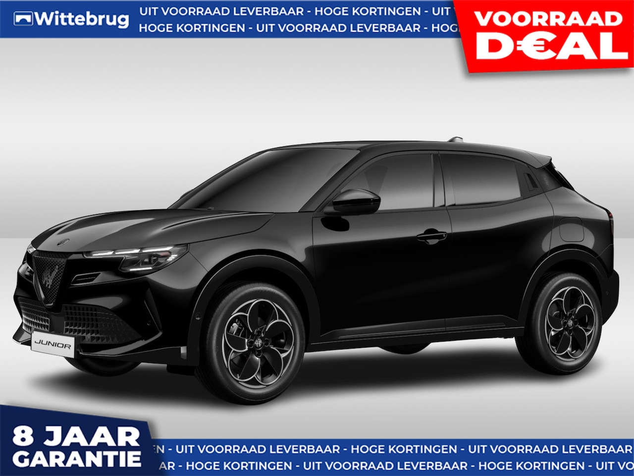 Alfa Romeo Junior - 1.2 Turbo Hybrid Ibrida Ti DIRECT RIJDEN - TECHNO PACK - 18" VELGEN - 8 JAAR GARANTIE - AutoWereld.nl