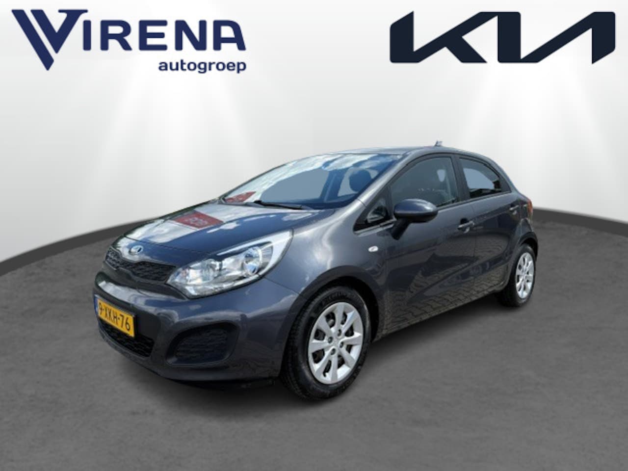 Kia Rio - 1.2 CVVT ComfortLine Airco - Parkeersensoren - Elektrische ramen - Trekhaak - Uniek - Vire - AutoWereld.nl