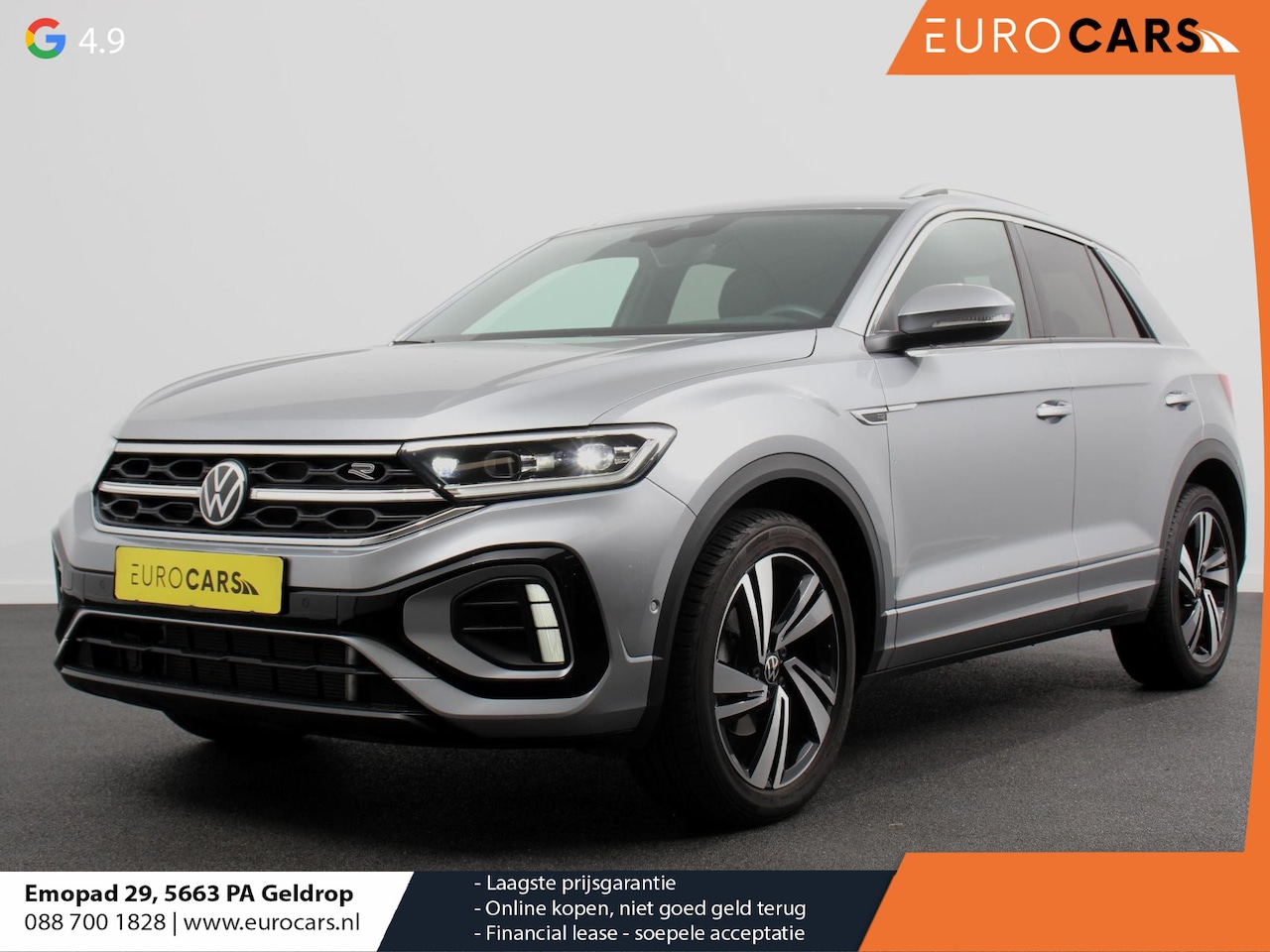 Volkswagen T-Roc - 1.5 TSI 150pk Automaat R-Line Digitale Cockpit Climate Control Camera Navigatie Apple Carp - AutoWereld.nl