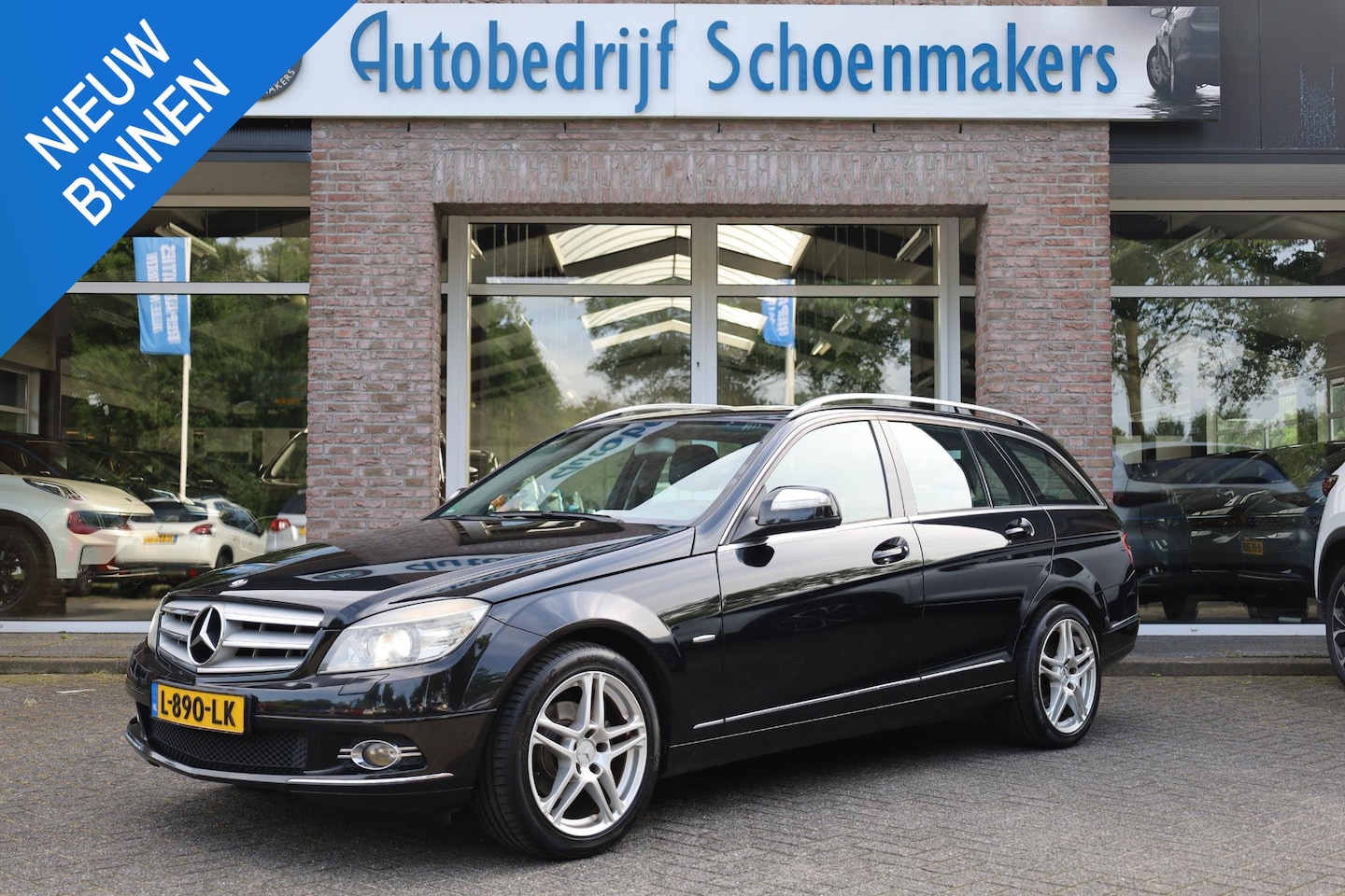 Mercedes-Benz C-klasse Estate - 180 K Avantgarde PANO/SCHUIFDAK STOELVERW. ELEC.STOEL LEER PDC NAVI CLIMA 17''LMV - AutoWereld.nl