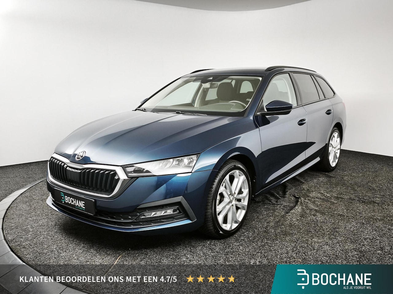Skoda Octavia Combi - 1.5 e-TSI Business Edition | Stoelverwarming | Trekhaak | Navigatie | Parkeersensoren V+A - AutoWereld.nl