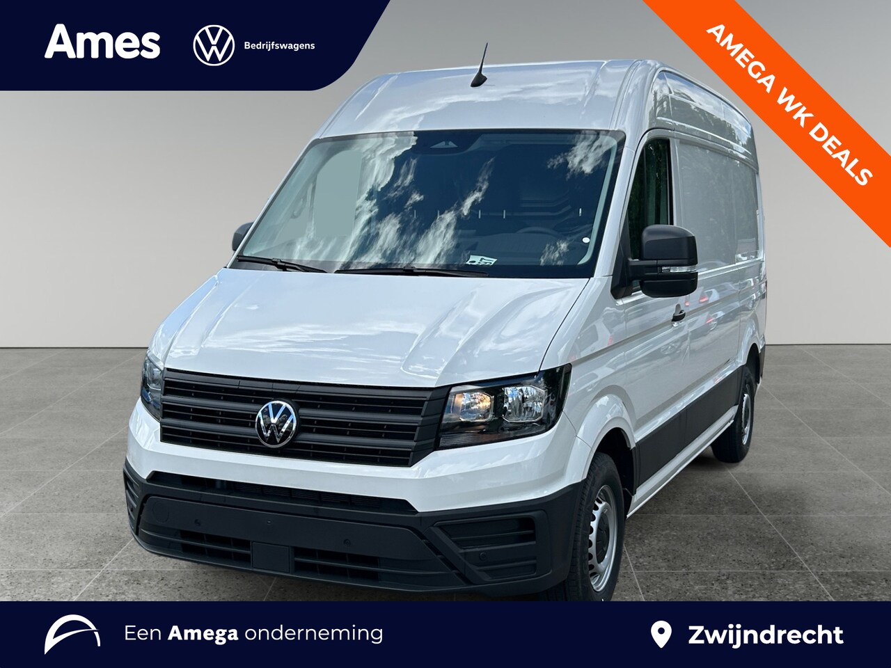 Volkswagen Crafter - 35 2.0 TDI L3H3 Trendline 140 PK Bijrijdersbank | trekhaak | Cruise control - AutoWereld.nl
