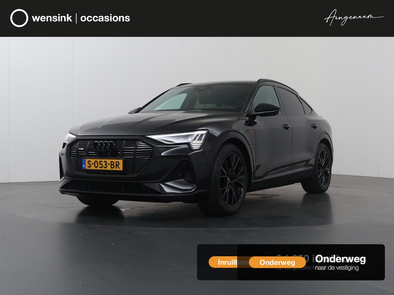 Audi e-tron Sportback - 55 quattro S edition 95 kWh | SOH 95% | Schuif/kantel dak | Sportstoelen | Ele. verstalbar - AutoWereld.nl
