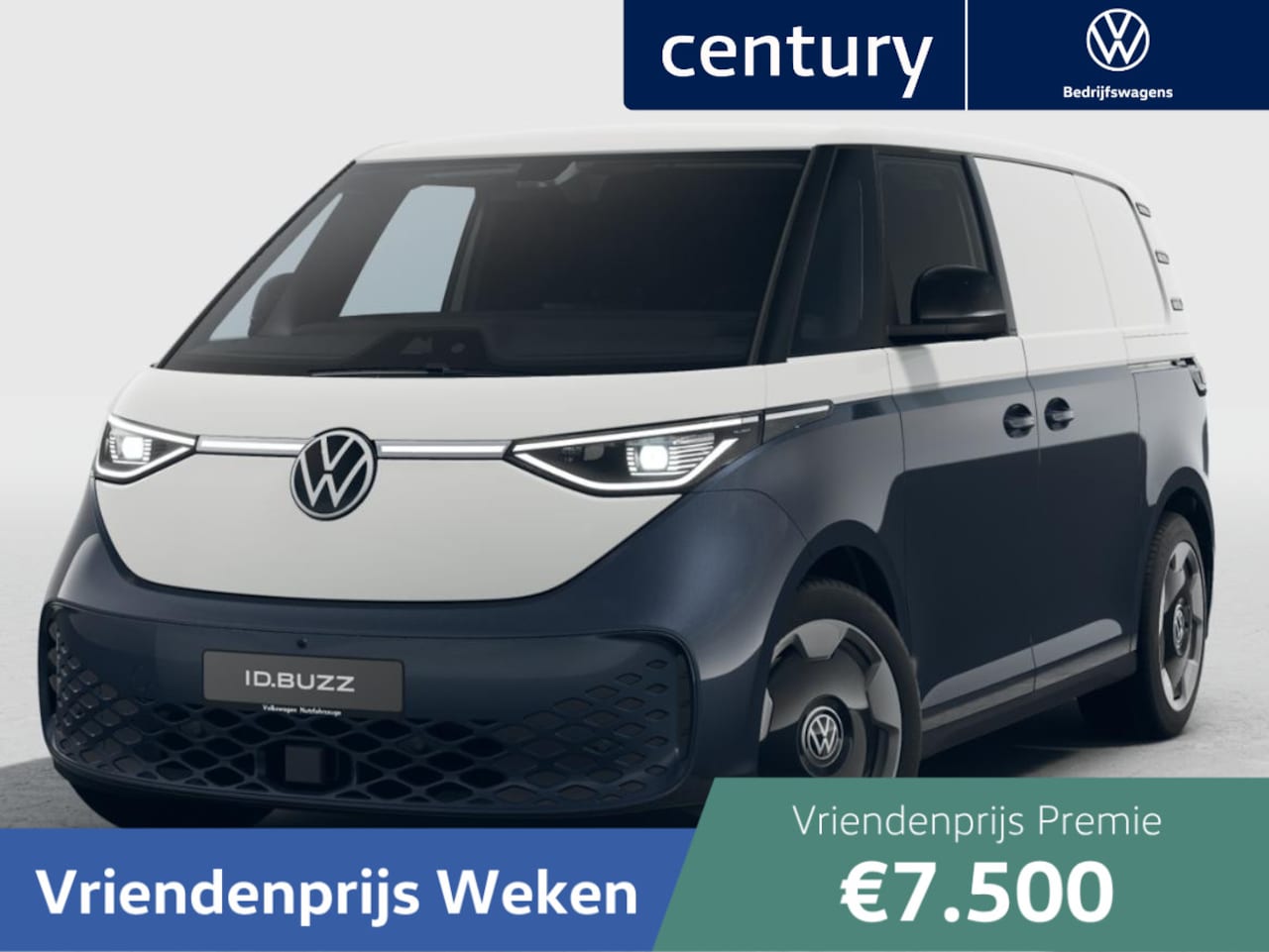 Volkswagen ID. Buzz Cargo - Bedrijfswagens Bulli Limited Edition Elektromotor 210 kW (286 pk) - AutoWereld.nl