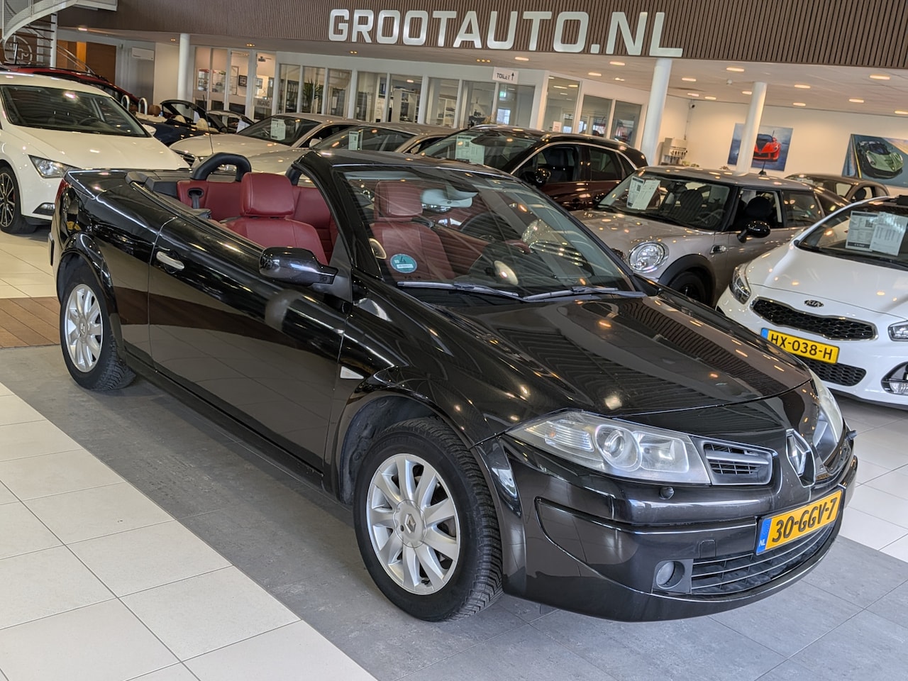 Renault Mégane coupé cabriolet - 1.6-16V Tech Line Panoramadak, Airco, Cruise Control, Stuurbekrachtiging - AutoWereld.nl