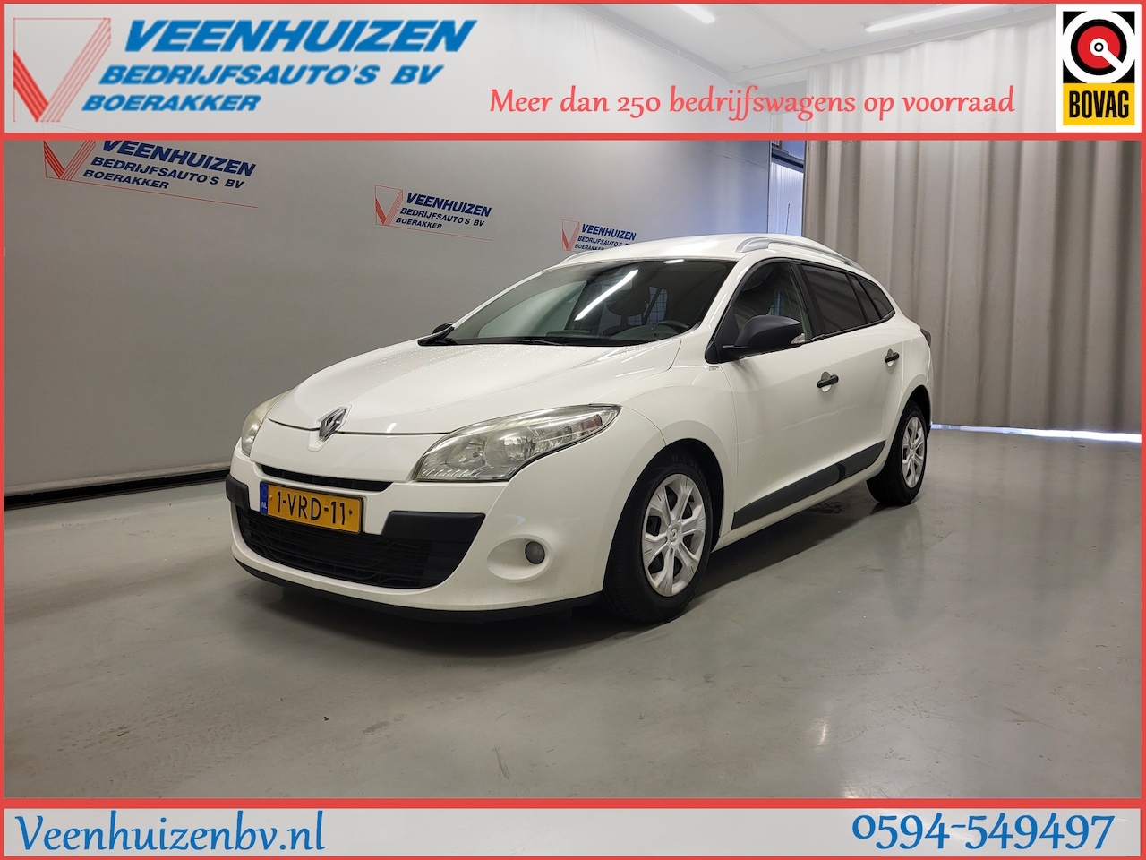 Renault Mégane - 1.5dCi Airco Grijs kenteken Marge! - AutoWereld.nl