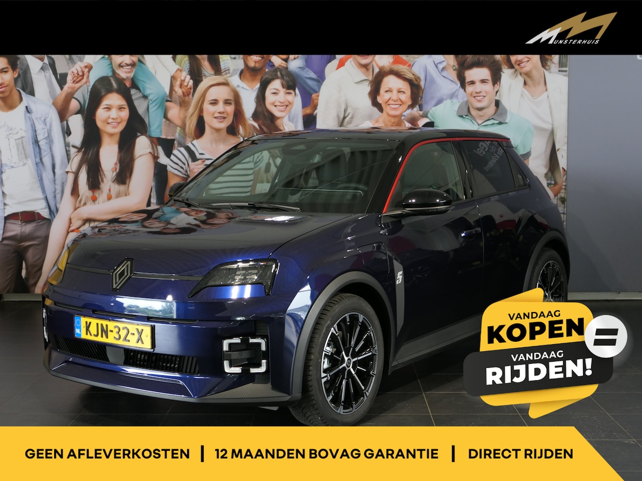 Renault 5 - comfort range techno 52 kWh - Demo - 18" LMV - Stoel en stuurverwarming - Camera - AutoWereld.nl