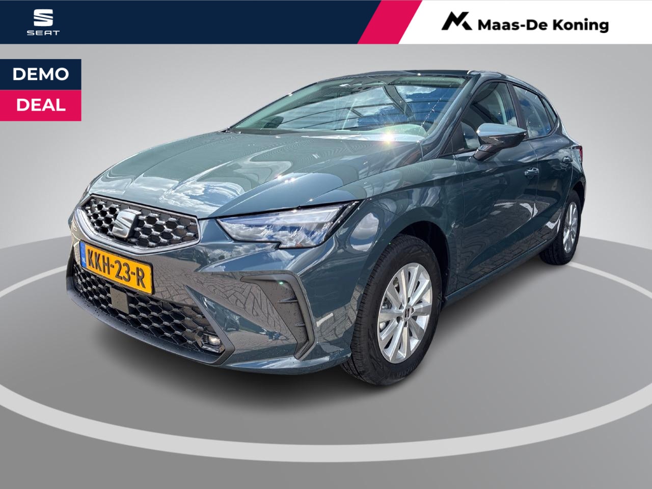 SEAT Ibiza - Reference 1.0 EcoTSI 70 kW / 95 PK Hatchback 5 deu | Fiord Blue | - AutoWereld.nl